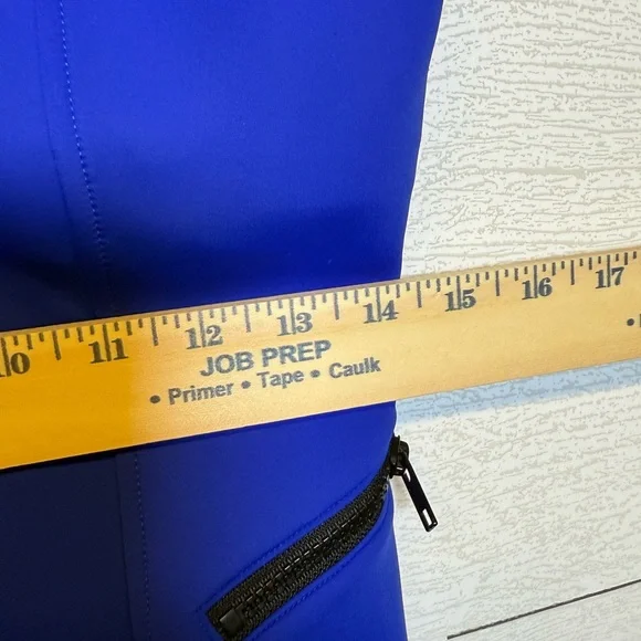 Magicsuit Royal Blue Zip-Front One-Piece Swimsuit Estimated size large - Picture 5 of 13